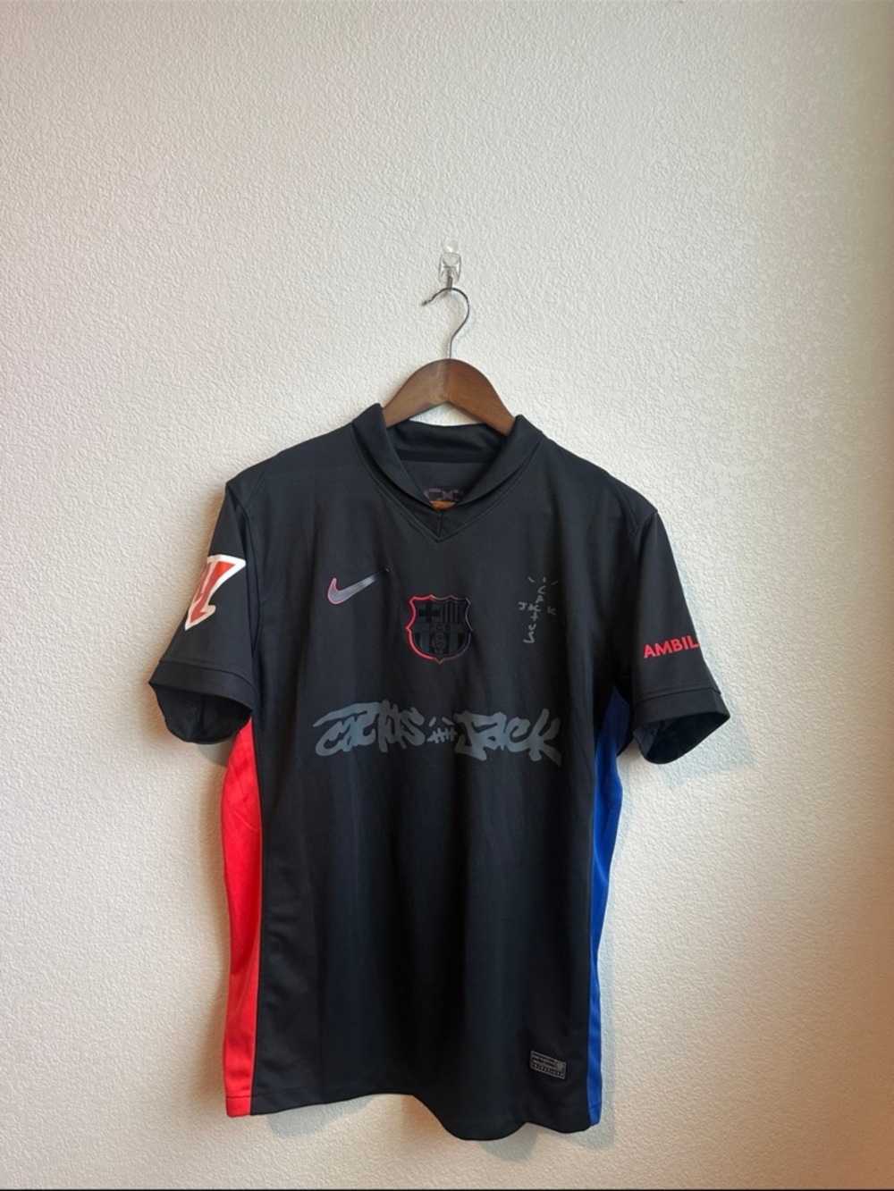 FC Barcelona X Travis Scott 2024/25 Soccer Jersey - Raphinha - Size M